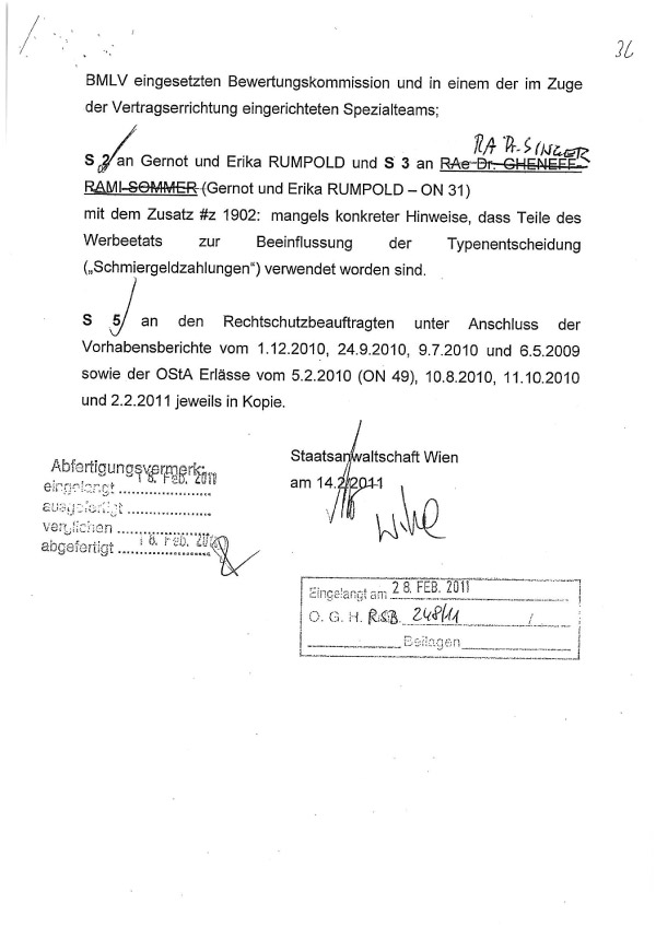 Die Eurofighter-Dokumente im Original