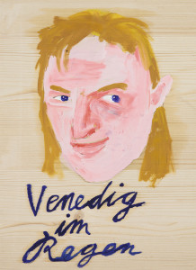 Null Punkte für Thomas Forstner 1991: Tex Rubinowitz würdigt ihn mit einem Ölgemälde (Foto: Leopold Museum)
