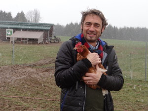 Wallner Wolfgang, „Wanderhuhn. Tier- und Landschaftspflege Österreich“ (Foto: Sebastian Fasthuber)